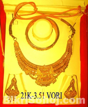 21K Gold Neck-less